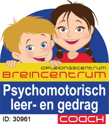 Gecertificeerd Psychomotorisch Leer- en Gedrag Certificaat Psychomotorisch Leer- en Gedrag - Wendy Overeinder-Sulter, Breincentrum & RMTi