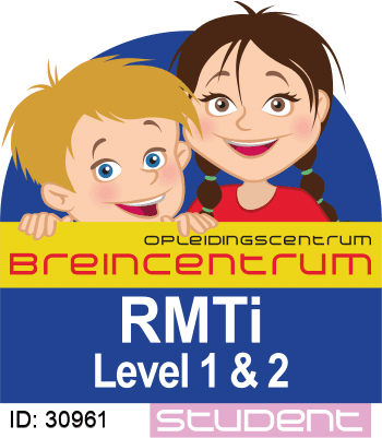Gecertificeerd RMTi Level 1 & 2 Certificaat RMTi Level 1 & 2 - Wendy Overeinder-Sulter, Breincentrum & RMTi